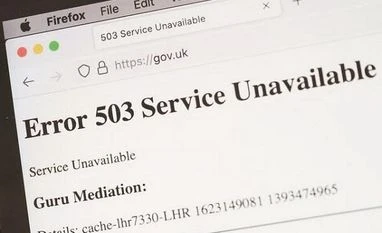 Websites back online after Fastly-linked glitch takes down internet Website error