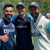 Virat Kohli with Shubman Gill and Cheteshwar Pujara in Southampton. Photo: @ICC