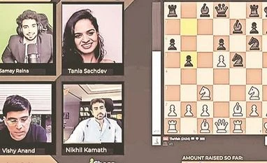 How celebrity brand value can get checkmated in online chess game Chess.com, Viswanathan Anand, Nikhil Kamath