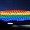 Allianz Arena, Bayern Munich stadium, Germany, football, LGBTQ rights, rainbow