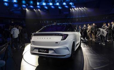 BAIC Group'sArcfox Alpha-S electric sedan BAIC Group'sArcfox Alpha-S electric sedan. Photo: Bloomberg