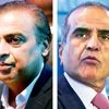 Mukesh Ambani (left) and Sunil Mittal have just announced their roll-out plans