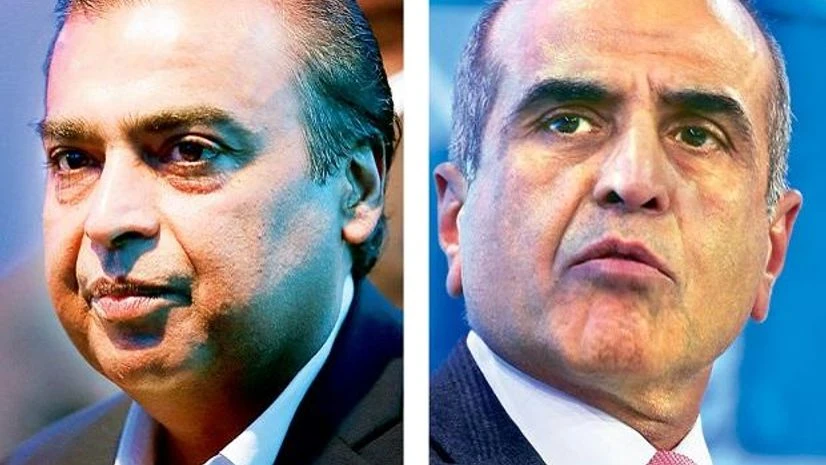 Mukesh Ambani (left) and Sunil Mittal have just announced their roll-out plans Mukesh Ambani (left) and Sunil Mittal have just announced their roll-out plans