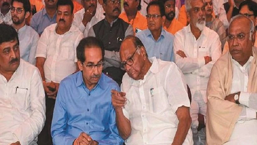 Maha vikas aghadi, MVA, maharashtra govt, Uddhav Thackeray, Sharad Pawar, Ashok Chavan, Mallikarjun Kharge Maha vikas aghadi, MVA, maharashtra govt, Uddhav Thackeray, Sharad Pawar, Ashok Chavan, Mallikarjun Kharge