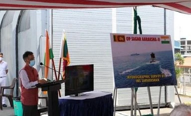 INS Sarvekshak completes survey assistance of ill-fated MV X-Press Pearl INS Sarvekshak