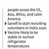 Sanofi-GSK Covid-19 vaccine gets nod to start phase-3 trials in India