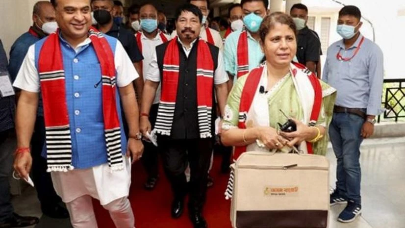 Ajanta Neog, Hemanta Biswa Sarma Ajanta Neog, Hemanta Biswa Sarma