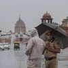 Delhi-NCR witnesses sudden change in weather, lashed by rain, gusty winds