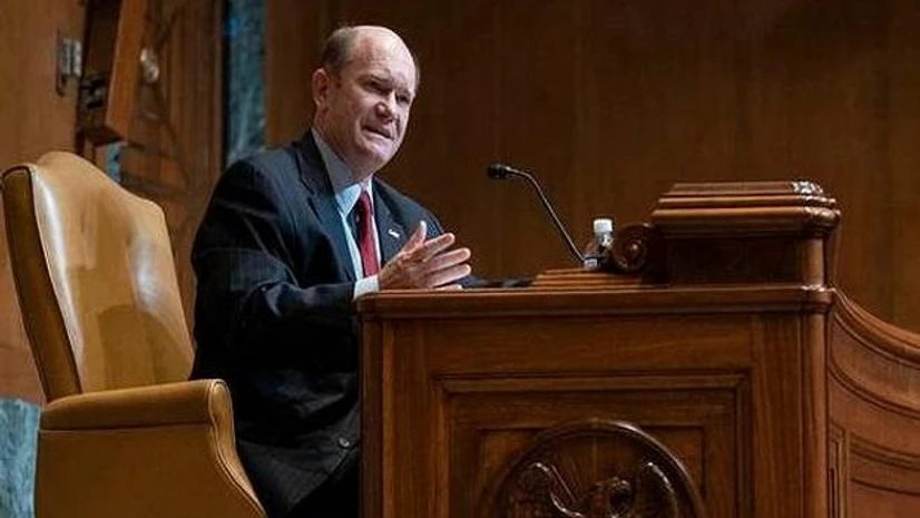 US Democrats Democrat Sen. Chris Coons | Photo Credit: AP