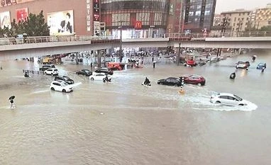 13 construction workers die in flooded tunnel in China's Guangdong province china floods