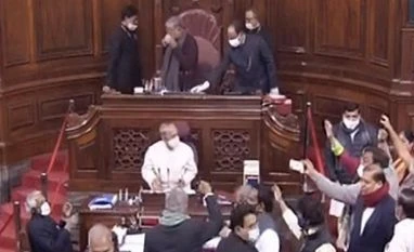 Monsoon session: Rajya Sabha adjourned for third time till 2:30 pm Rajya Sabha