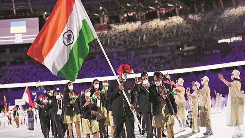 Tokyo Olympics 2020 opening ceremony, indian contingent Tokyo Olympics 2020 opening ceremony, indian contingent