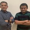 (L-R) G.O.A.T Founders Rishi Vasudev and Rameswar Misra