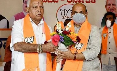 Bommai will complete term, no change in Karnataka CM face: Yediyurappa B S Yediyurappa, Basavaraj Bommai