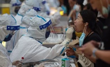 China reports 328 new locally transmitted Covid cases in July: Official covid testing