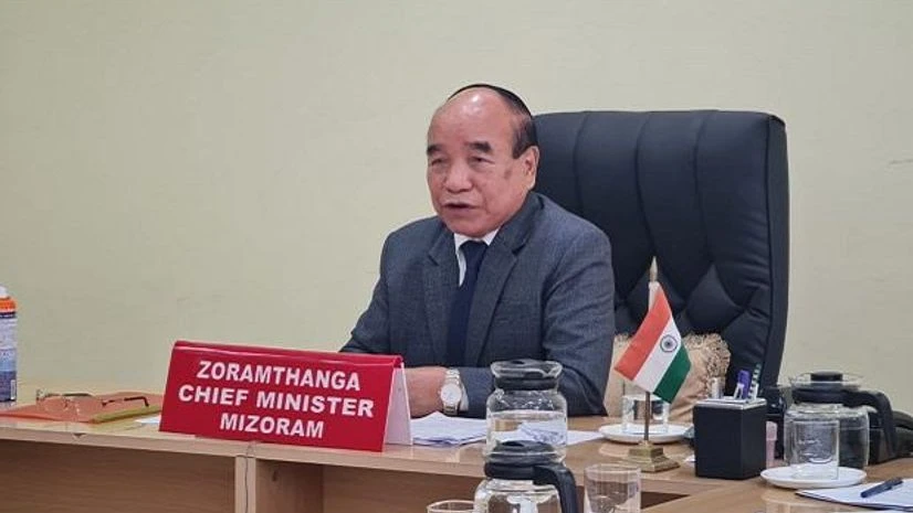 Mizoram Chief Minister Zoramthanga Mizoram Chief Minister Zoramthanga
