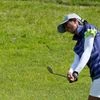 Aditi Ashok, of India, chips onto the 18th green during the first round of the womens golf event at the 2020 Summer Olympics, at the Kasumigaseki Country Club in Kawagoe, Japan (Photo: Reuters)