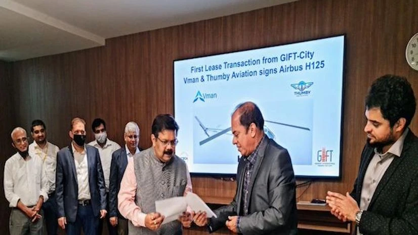 VMAN Vman concludes first ever helicopter lease deal from GIFT City