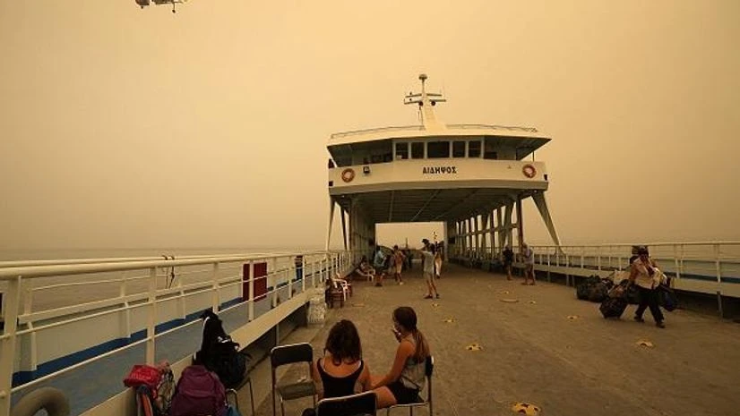 Greece, forest fires Greece, forest fires