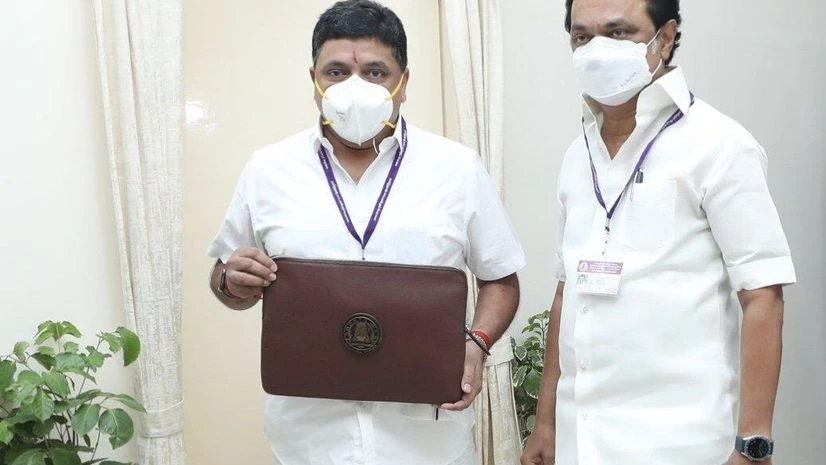 Tamil Nadu FM P T R Palanivel Thiagarajan Tamil Nadu budget: Fiscal deficit seen at 4.3% of GSDP; tax on petrol cut