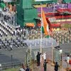 Full dress rehearsal of Independence Day celebrations at Red Fort, in New Delhi