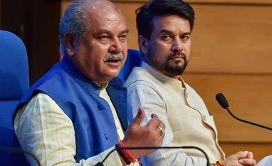 Farm laws repeal historic, will tell farmers about its benefits: Tomar Narendra Singh Tomar, Anurag Thakur