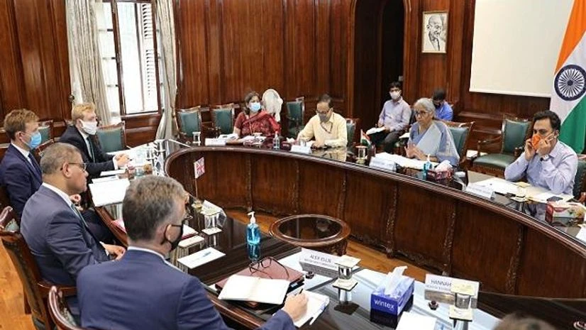 Alok Sharma, British Climate minister, Nirmala Sitharaman Alok Sharma, British Climate minister, Nirmala Sitharaman