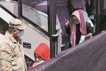 Afghanistan evacuation, Afghan People arrive at a processing centre for refugees evacuated from Afghanistan in Virginia. US agencies are rushing to complete security vetting of thousands of Afghanistan citizens who are in line to be relocated. (Photo: Reuters)