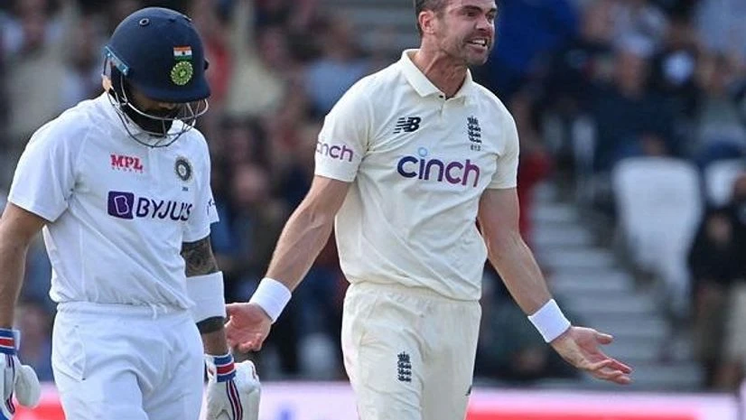 James Anderson, Virat Kohli, India vs England James Anderson, Virat Kohli, India vs England