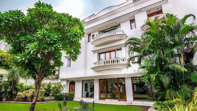 bungalow A bungalow built over 1,602 sq yard at Friends Colony West, New Delhi, on sale for Rs 70 crore. Photo credit: India Sotheby’s International Realty