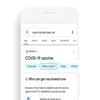 Google products to show real-time CoWIN data around vaccines from this week