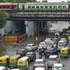 waterlogging, delhi, traffic, rain, monsoon