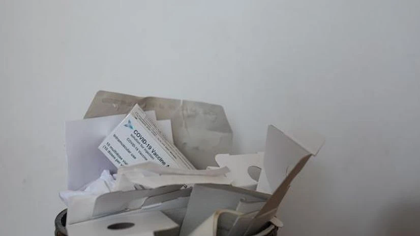 Coronavirus vaccine thrown, vaccine wastage Representative image | Photo: Shutterstock