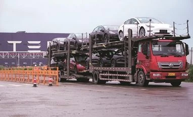 Tesla's output in China halted for days in August over chip shortage tesla