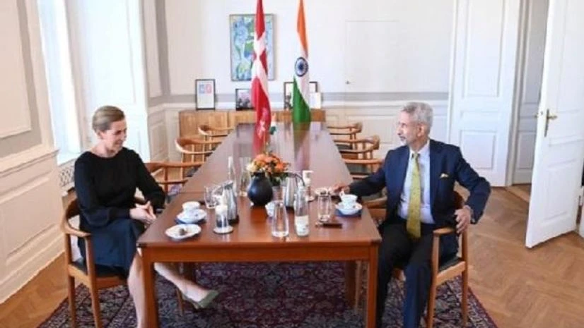 S Jaishankar, Mette Frederiksen Jaishankar said he discussed the Indo-Pacific, Afghanistan and EU's global role during his meeting with Prime Minister Frederiksen. (Photo: ANI)