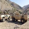 File photo - Armored vehicles are seen in Panjshir Valley, north of Kabul, Afghanistan