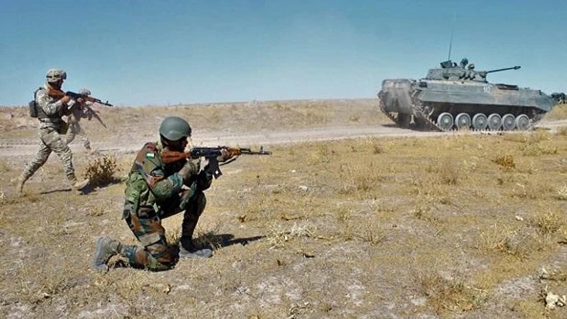 Joint military exercise KAZIND-21, Indian army, Kazakhstan Joint military exercise KAZIND-21, Indian army, Kazakhstan