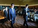 Taro Kono, Japan vaccination minister In total, 27% of survey respondents opted for Kono as “the right person” to become the party’s president, from a choice of 10 LDP politicians. (Photo: Bloomberg)