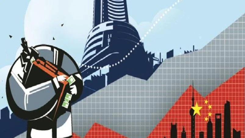 China markets, India markets Illustration: Ajay Mohanty