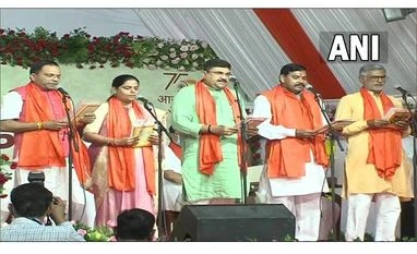 Gujarat: 24 ministers sworn in, taking Patel's cabinet strength to 25 Gujarat ministers