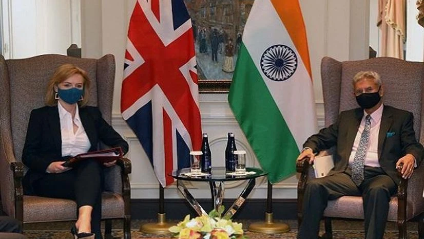 S Jaishankar, Liz Truss S Jaishankar, Liz Truss