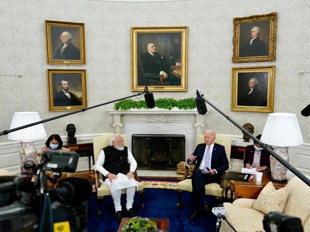Biden jokes about possible India connection in meeting with PM Modi