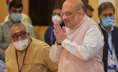 HM Shah reviews security situation, projects in Naxal hit areas with CMs Amit Shah