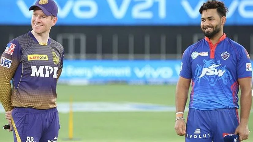 Rishabh Pant, Eoin Morgan, KKR vs DC Rishabh Pant, Eoin Morgan, KKR vs DC