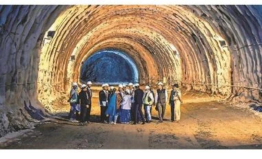 MEIL completes 5-km tunnelling work as part of Zojila project Zojila tunnel