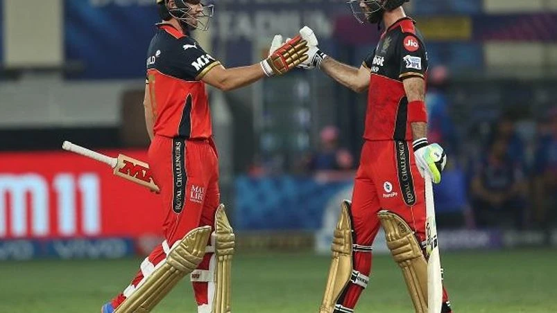 Royal Challengers Bangalore, Glenn Maxwell, AB de Villiers Royal Challengers Bangalore, Glenn Maxwell, AB de Villiers