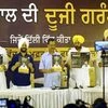 CM Arvind Kejriwal with Punjab AAP President Bhagwant Mann and others during a press conference, in Ludhiana (Photo: PTI)