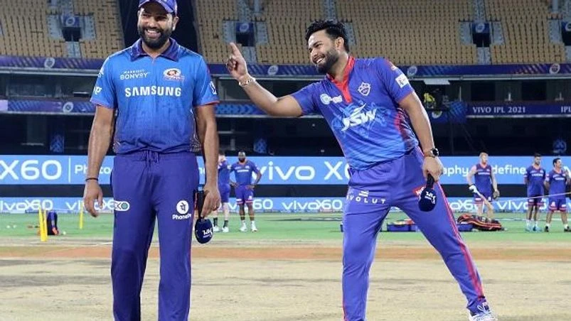 Rohit Sharma, Rishabh Pant, MI vs DC Rohit Sharma, Rishabh Pant, MI vs DC