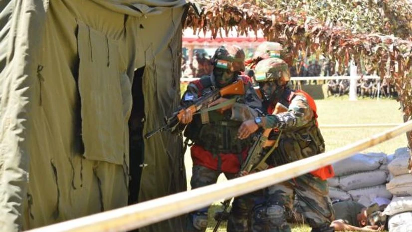 military exercise 8th Edition of India Sri Lanka bilateral joint Exercise Mitra Shakti will be conducted at Combat Training School, Ampara in Sri Lanka from 4 to 15 Oct 2021. Photo: Twitter/Defence_Squad_