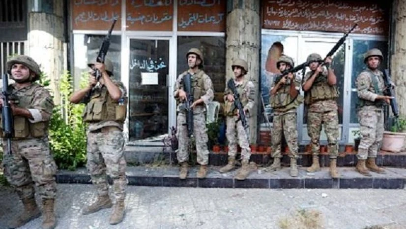 Army soldiers are deployed after gunfire erupted in Beirut (Photo: Reuters) Army soldiers are deployed after gunfire erupted in Beirut (Photo: Reuters)